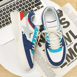 Men's Casual Sneakers Mixed Colors Stars Skateboard Flats Shoes Tennis Sport Running Non-slip Jogging Walking Trainers Mart Lion   