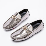 Men's Women Leather Designer Casual Shoes Luxury Loafers Driving Footwear MartLion   