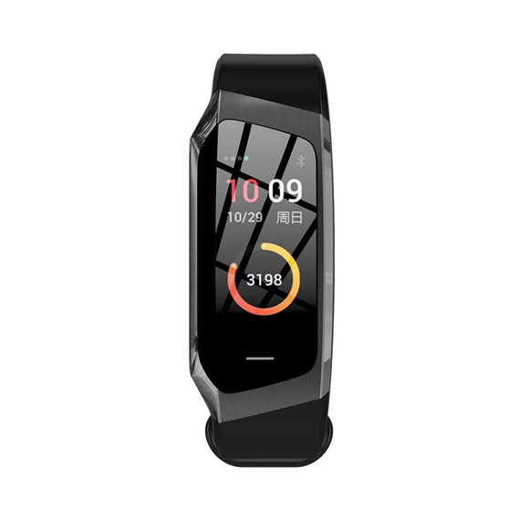 E18 Sport Smart Watch For IPhone Heart Rate Monitor Bluetooth Smartwatch Single Touch Fitness Band For Women Men's MartLion Black  