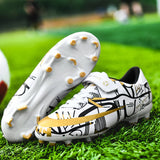 Kids Soccer Shoes FG/TF Football Boots Child Indoor Sneakers Boys Girls Outdoor Athletic Training Sports Footwear Ultralight MartLion   