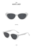 Small Size Vintage Cat Eye Sunglasses Women Men's Retro Sutra Outdoor Shade Shades MartLion   