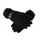 Touch Screen Winter Warm Men's Gloves Leather Casual Gloves Mittens for Men Outdoor Sport Full Finger Glove MartLion   