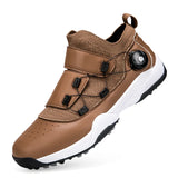 Shoes Spikeless Men's Golf Wears Outdoor Comfortable Walking Footwears Anti Slip Athletic Sneakers MartLion Huang 36 