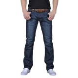 Men's Denim Jeans Pants Casual Hip Hop Streetwear Skateboard Denim Trousers Men's MartLion   