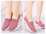 Summer Korean Mesh Women's Shoes Breathable Hollow Sports Walking Sneakers Casual Flat Ladies Mart Lion   