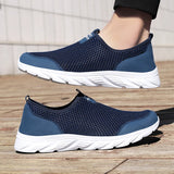 Summer Men's Shoes Outdoor Casual Sneakers Lightweight Breathable Loafers Slip-on Zapatos Hombre MartLion   
