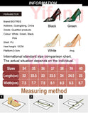  Certified Products Banquet Slim Ultra High Heels Shallow Mouth Pointed Rhinestone Bow Tie Patent Leather Shoes MartLion - Mart Lion