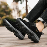 Outdoor Hiking Shoes Slip-On Loafers Training Sneakers Men's Walking Trekking Driving Zapatos De Montana MartLion   