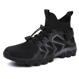 Men's Barefoot Upstream Water Shoes Trekking Mountain Boots Anti-Skid Hiking Sneakers Outdoor Wear-Resistant Mart Lion black 2 38 China