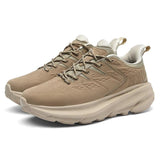 Men's Running Shoes Lace Up Sport Trend Lightweight Walking Casual Sneakers Breathable Zapatillas Hombre MartLion khaki 39 