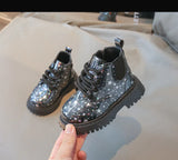 children's Martin boots 1-6 years old boys leather boots non-slip soft bottom girls baby toddler shoes MartLion
