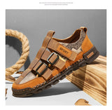 Summer Casual Shoes Men's Outdoor Sports Sandals Gladiator Open Toe Platform Outdoor Light Beach Sandal Rome Footwear MartLion   