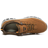 Outdoor Shoes Men's Suede Lace Up Sport Camping Hiking Trekking Non-slip Casual Sneakers Mountain Hunting Mart Lion   
