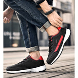 Leather Men's Shoes Breathable Sneakers Casual Walking Leisure Lightweight Tenis Masculino Zapatillas Hombre Mart Lion   