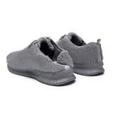 Men's Faux Fur Cotton Shoes Plush Thickened Anti-skid Light  Warm Sports Soft Winter Sneakers MartLion   