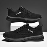 Sneakers Men's Running Shoes Breathable Tennis Trainers Lightweight Casual Lace-up Anti-slip Sports MartLion   