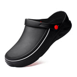 Men's Women Anti-Skid Chef Shoes Clogs Garden Nurse Medical Rubber Sandals Kitchen Working Cooking MartLion   