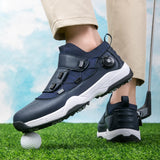 Shoes Spikeless Men's Golf Wears Outdoor Comfortable Walking Footwears Anti Slip Athletic Sneakers MartLion   
