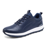 Golf Shoes Men's Breathable Golf Sneakers Light Weight Golfers Footwears Anti Slip Walking Sneakers MartLion Lan-5 40 