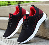 Men's Breathable Sneakers Spring Summer Shoes Lace Up Mesh Trend Style Zapatos De Hombre Driving MartLion   