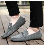Suede Leather Loafers Casual Slip On Shoes Men's Hombre Slip-ons Loafer Luxury Spring Summer Autumn Winter MartLion   