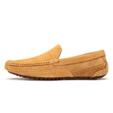 Suede Leather Men's Loafers Luxury Casual Shoes Boots Handmade Slipon Driving  Moccasins Zapatos Mart Lion   