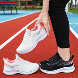 Shoes Spring Running Soft Sole Breathable Mesh Sports Shoes women MartLion   