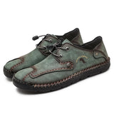 Men's Shoes High-end Casual Autumn and Winter Luxury Shoemaker MartLion green 38 