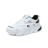 Fujeak Trendy Shoes Men's Breathable Running Lightweight Casual Footwear Non-slip Sneakers Mart Lion White 39 