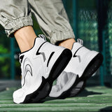 Waterproof Men's Shoes Lightweight Sneakers Casual Walking Breathable Loafers Running MartLion   
