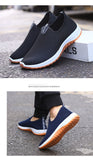 Korean Sports Shoes Men's Mesh Surface Breathable Soft Bottom Running Mart Lion   