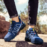 Luxury Outdoor Hiking Men's Sneakers Designer Non-Slip Waterproof Shoes Cozy Light Walking Trainers Baskets Homme Tenis Mart Lion   