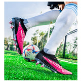 Soccer Shoes Society Breathable Sports Football Outdoor Non Slip Futsal Men's Children's Mart Lion   