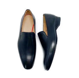 Black  Leather Shoes Men Dress Shoes  Slip On Loafers Men's Party Wedding Shoes Office Shoes Men MartLion   