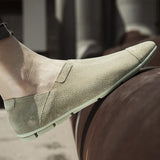 Casual Shoes Men's Designer Slip On Boat Penny Loafers Genuine Leather Moccasins MartLion   