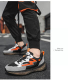 Autumn and Winter Thick-soled Sneakers Mesh Breathable Dad Shoes Casual All-match Mesh Mart Lion   