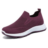 Same style couple shoes men's and women spring breathable single one foot soft sole and healthy cloth MartLion G-D65-Women-Garnet 36 