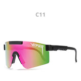 Pit viper Sport Sunglasses men's polarized outdoor eyewear tr90 frame uv400 protection black lens C23 MartLion PV01 C11 original package 