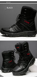 Men's Tactical Boots Waterproof Special Force Military Shoes Combat Tactical Sneakers Mart Lion   