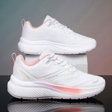 Cushioning Men's Running Shoes Women Light Comfort Jogging  Sneakers Athletic Training Sports Mart Lion LT188PINK 7 