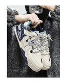 Korean Version Men's Casual Shoes Spring Versatile Thick Sole Board Outdoor Travel Sports MartLion   