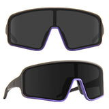 Kids Sunglasses for Boys and Girls,Windproof Outdoor Baseball Sports UV400 Protection Sun Glasses MartLion Grey Purple  Black  