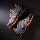 Rubber Men's Sneaker Anti-Skid Mountain Hiking Boots Wear-Resistant Shoes Elastic Rope Hiking Shoes for Climbing Sport Mart Lion   