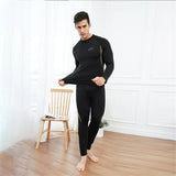Thermal Underwear Men's Winter Inner Wear Clothes Thermo Pajamas Tight Elastic Fitness Base Layer MartLion   