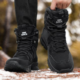 Men's Tactical Hiking Boots Shock-absorbing and Anti Slip Desert Boots Outdoor Camping Hiking Work Shoes Winter Boots MartLion