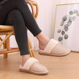 Plush Fur Slippers For Women Winter Fluffy House Shoes Warm Fuzzy Slippers Furry Suede Memory Foam Fur Slippers MartLion   