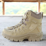 Men's Boot Combat Ankle Tactical Army Shoes Work Safety Motocycle Boots MartLion   