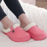 Casual Women Shoes EVA Clogs House Indoor Soft Fur Men's Slippers Outdoor Garden MartLion   