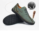 Hiking Shoes Outdoor Climbing Men's Leather Casual Driving Zapatos Outdoor Hombre Invierno MartLion   