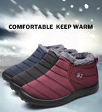 Snow Boots Men's Military Shoes Winter Shoes Army Ankle Boots Waterproof Work Footwear MartLion   